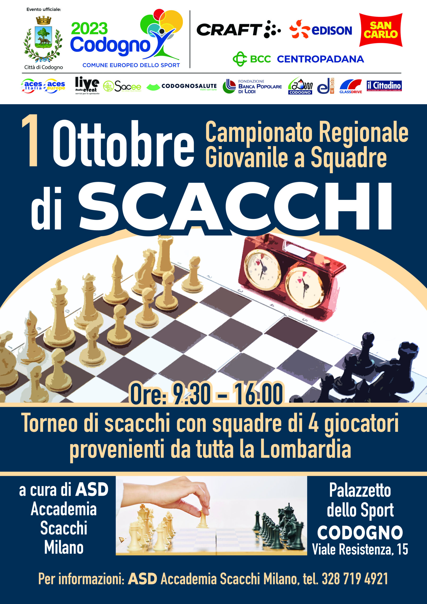 Torneo di scacchi Codogno